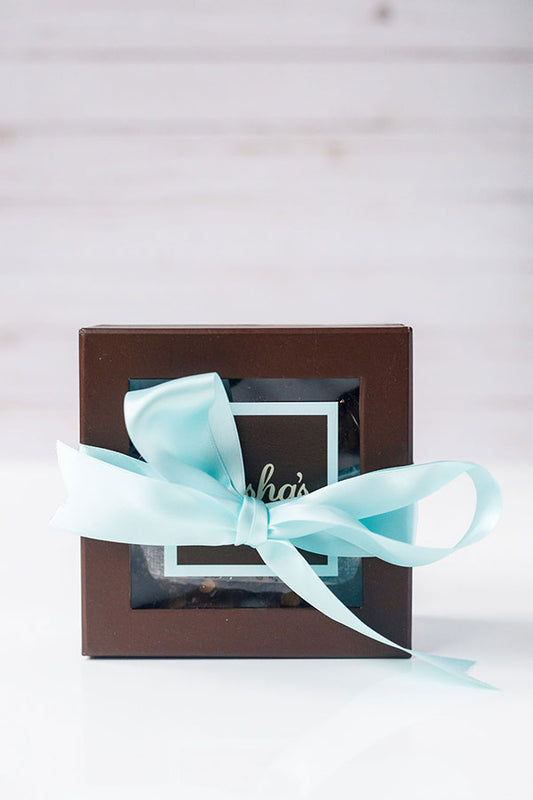 1LB Box Dark Chocolate Almond Toffee